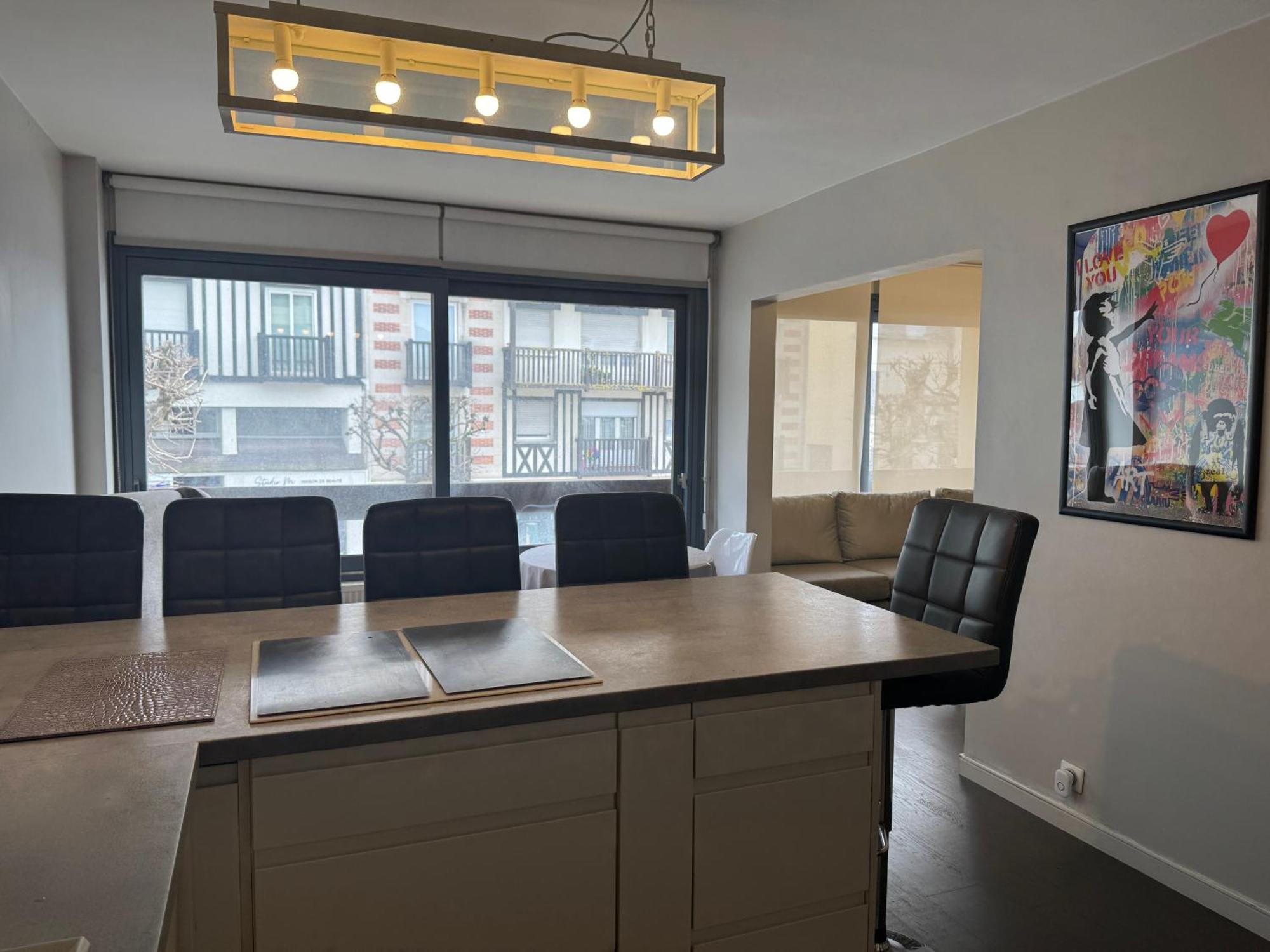 Appartement Place Morny, Hyper Centre ! Deauville Bagian luar foto